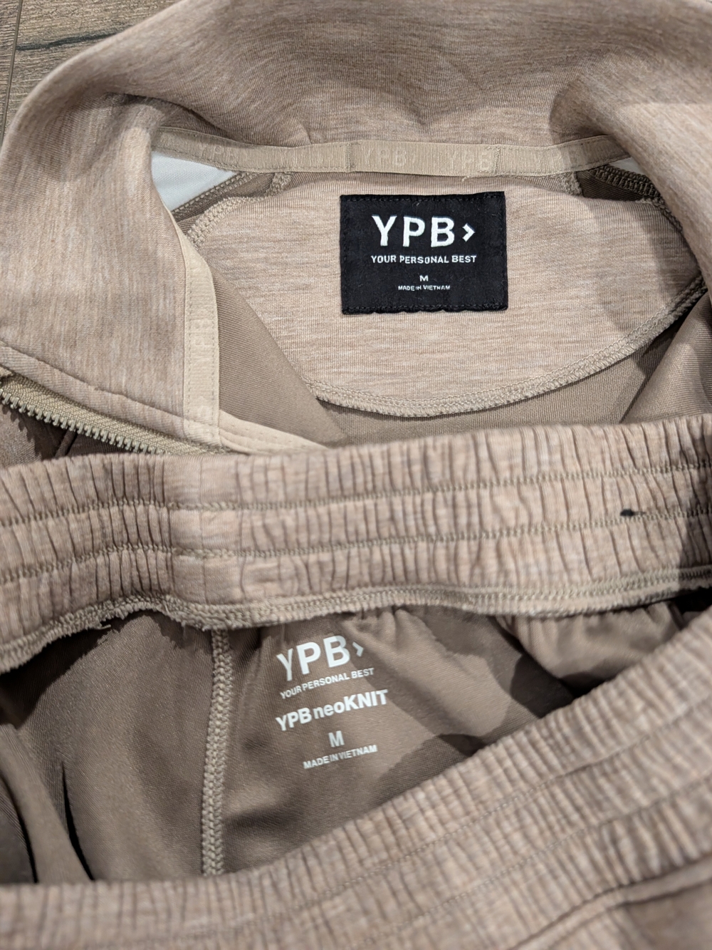 Abercrombie YPB Medium Matching Cozy Lounge Set Jacket Joggers Sweatpants Jacket - Picture 2 of 8
